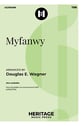 Myfanwy TBB choral sheet music cover